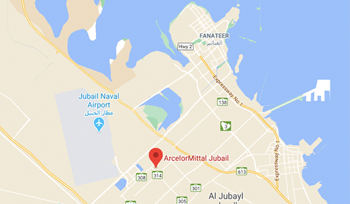 Jubail Saudi Arabia Map